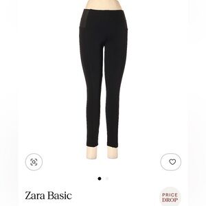 Zara Black Basic Leggings